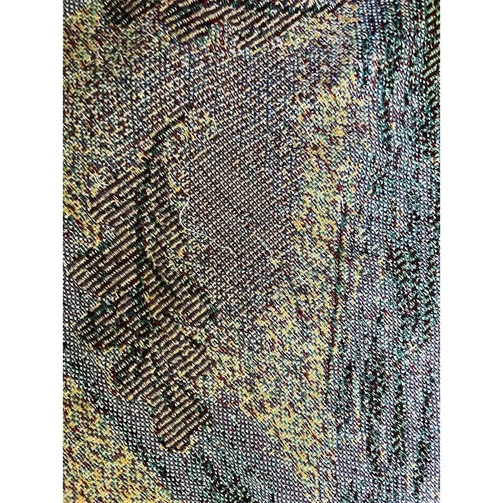 Deer Tapestry Blanket Millette Buck & Doe, Fringe cabin Lodge Decor 44 X 60